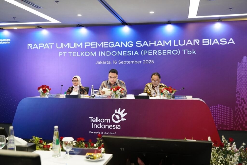 TOPINDIATOURS Hot gadget: Telkom Umumkan Perubahan Susunan Pengurus dalam RUPSLB 2025 Hari